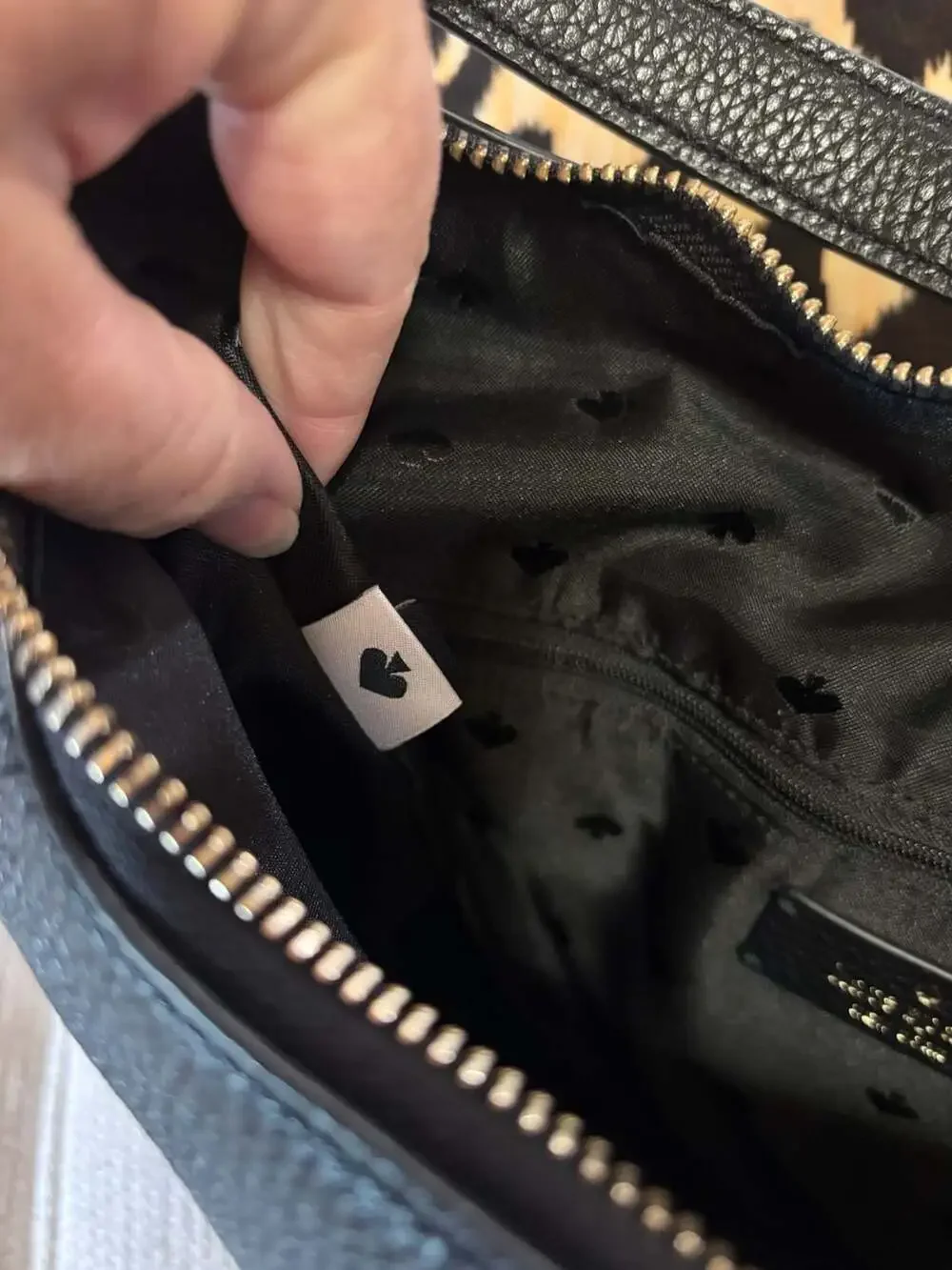 Kate Spade New York Black Pebbled Leather Shoulder Bag